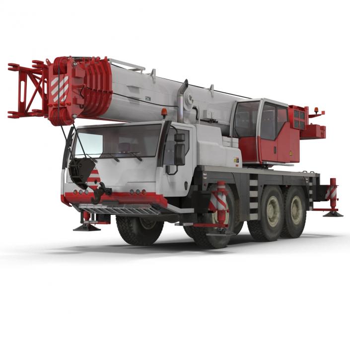 3D model Compact Mobile Crane